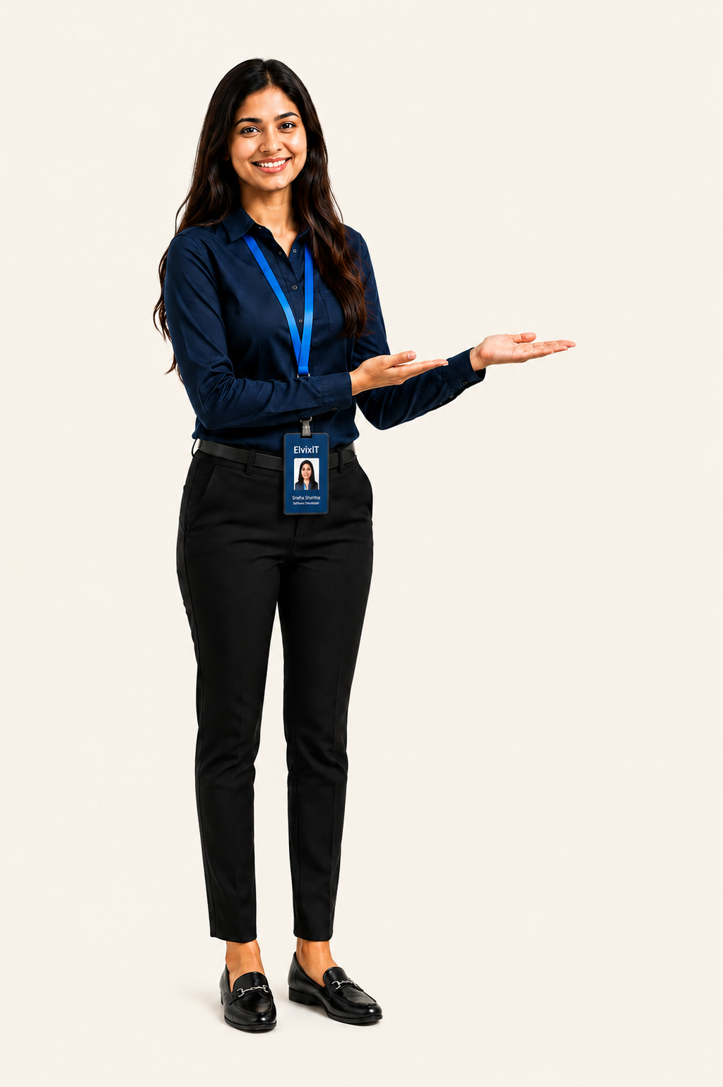 Hiring desk illustration